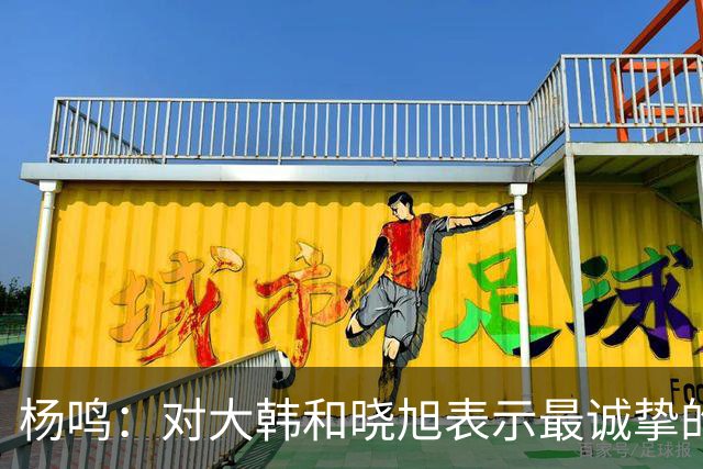 杨鸣：对大韩和晓旭表示最诚挚的感谢和尊重